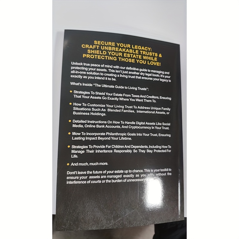 The Only Living Trusts Book You'll Ever Need: Trust Planning Guide with Asset Strategies, Wills & Probate Tips - DIY Legal Document Template by W Monroe (2025 Edition-like) for Estate Planning & Money Guide