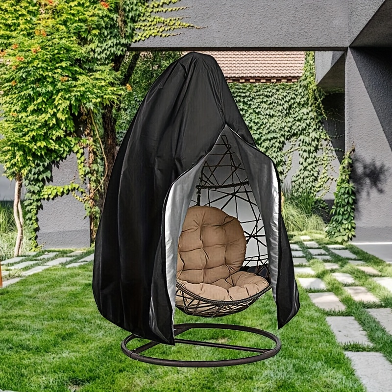 Image of Cover For Outdoor Swings, Hanging Chairs, Egg-shaped Seats, Made Of Oxford Cloth, Suitable For Garden Use