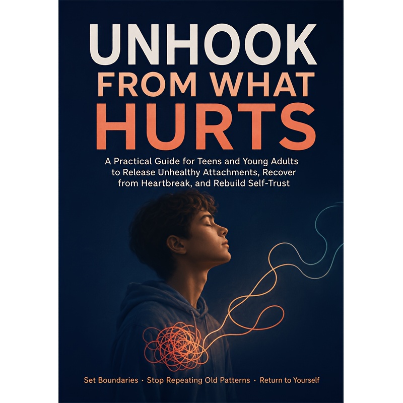 Unhook From What Hurts: A Practical Guide For Teens And Young Adults To Release Unhealthy Attachments, Recover From…: retailer-supplied image