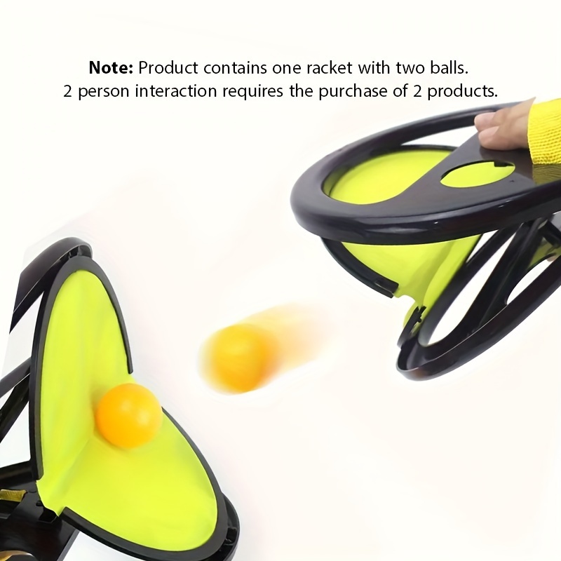 throwing balls interactive game racket two balls training hand and body coordination abilities indoor outdoor sports game supplies details 5