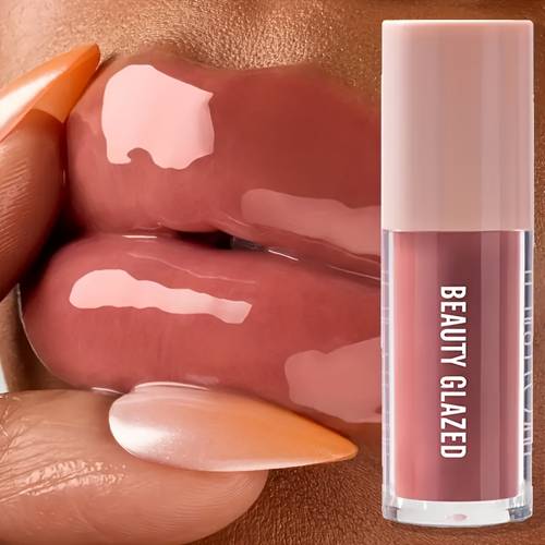 1pc jelly lip oil hydrating plumping lip balm with glossy plant based squalane soft lips ideal valentines day gift natural essence lip care fruit balm lip glos