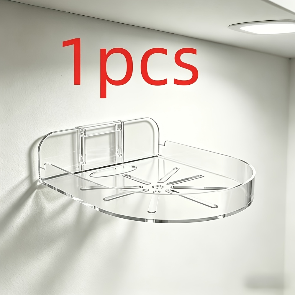 TEMU 1pc Of Practical Shelving, Wall-mounted Camera Bracket, Suitable For Indoor/outdoor, Space-saving Stable Bracket, Suitable For Offices, , ,