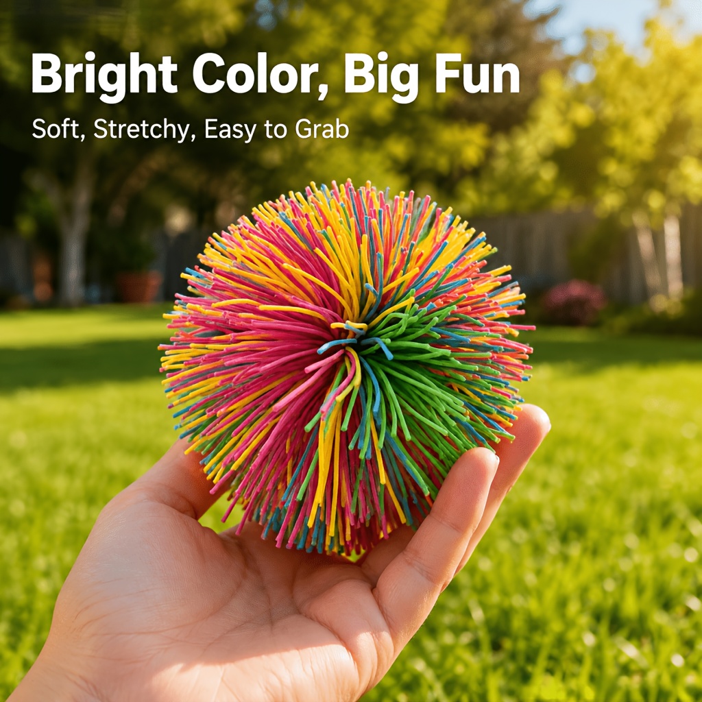 CotTibe 2pcs Sensory Play Set with Kush Ball
