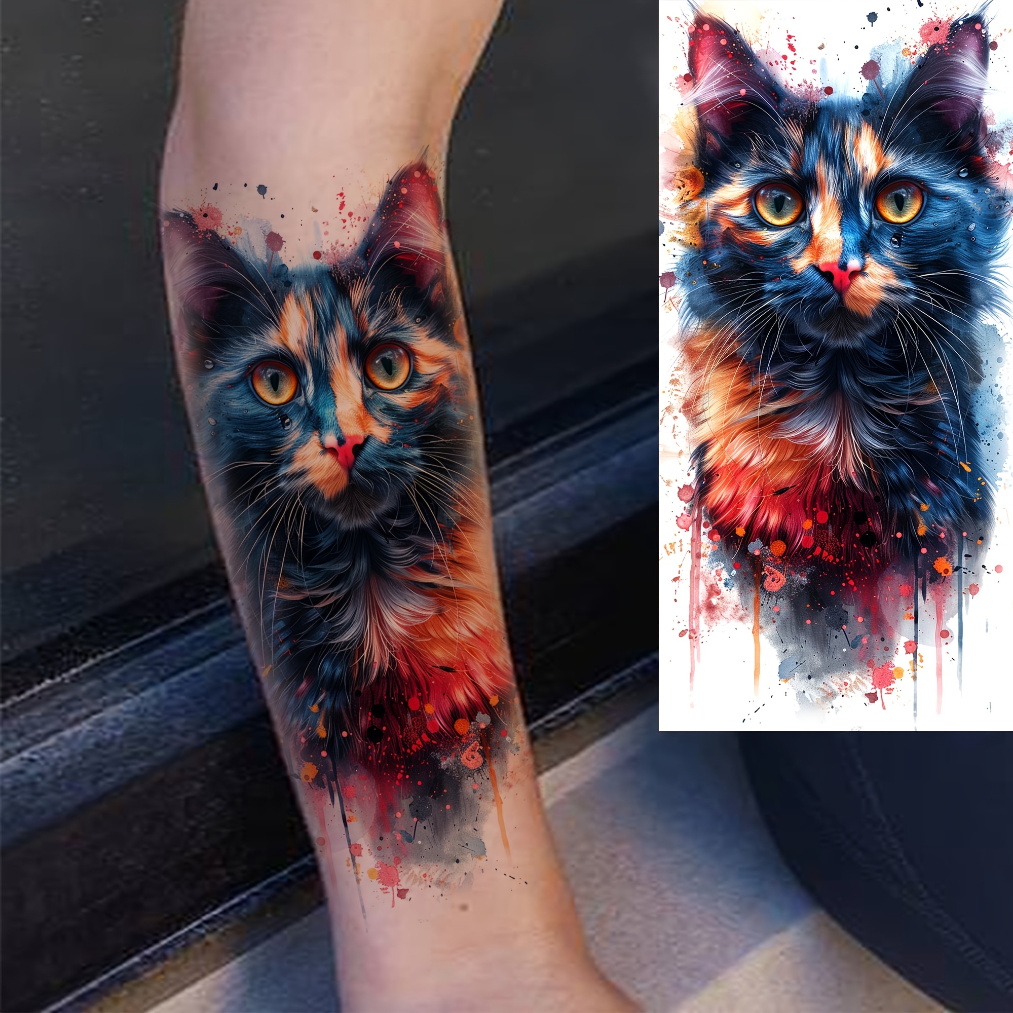 1 vel realistische tijdelijke tatoeages geschikt voor dames - Temu  Netherlands, image size:1999x1999