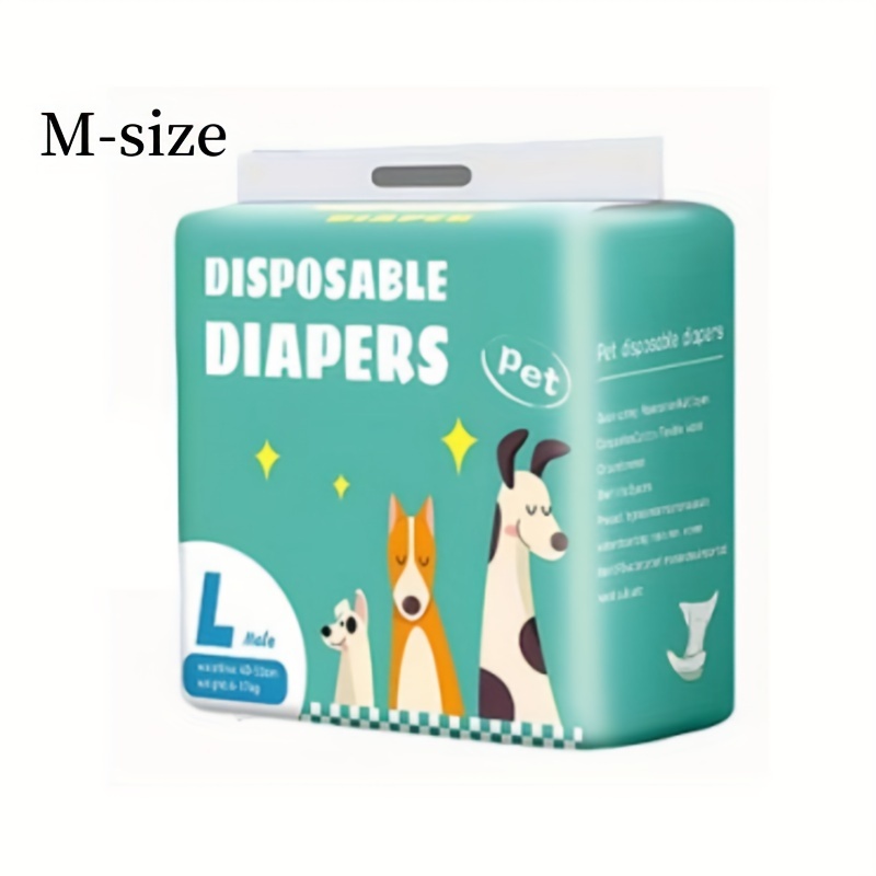 Pet Dog Diapers, Easy To Travel, Imported Polymer Non-woven Materials, Dry And Non-reverse , Instant Absorption, Naked Wearing, Multi-directional Leak Proof, Elastic Stretch, Soft Anti-leakage, Strong