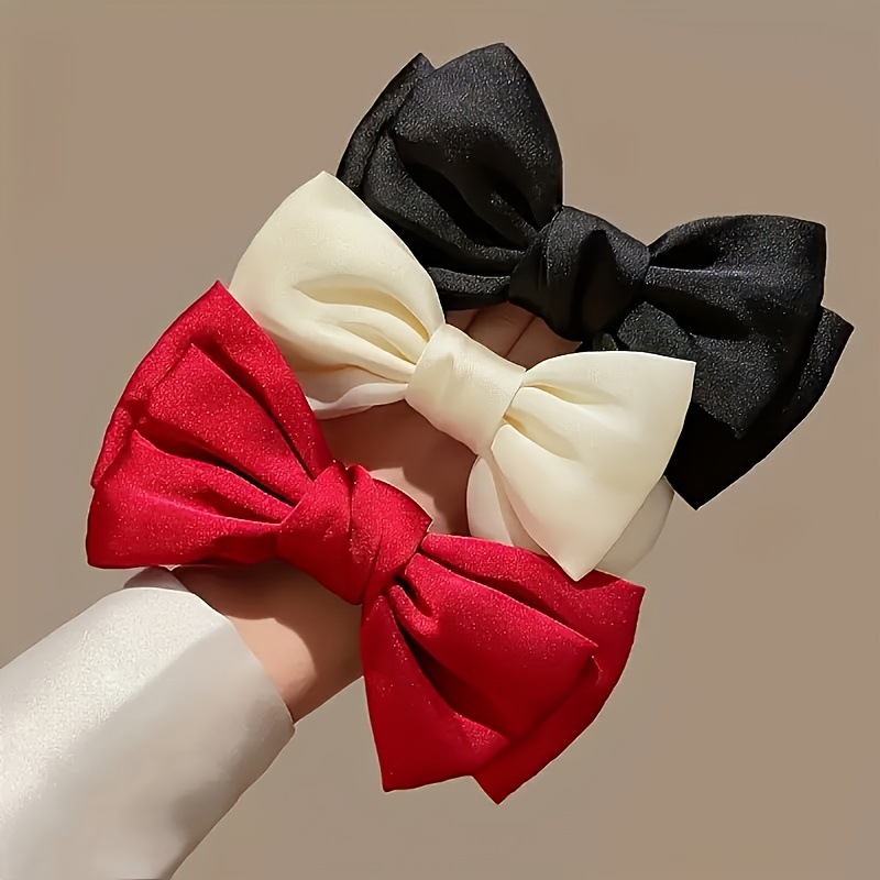 E-shop Französische Retro-Schleifen-Haarbänder mit hochwertigem und elegantem Charme, große Haarbänder ohne Beschädigung, langlebige Haarbänder und