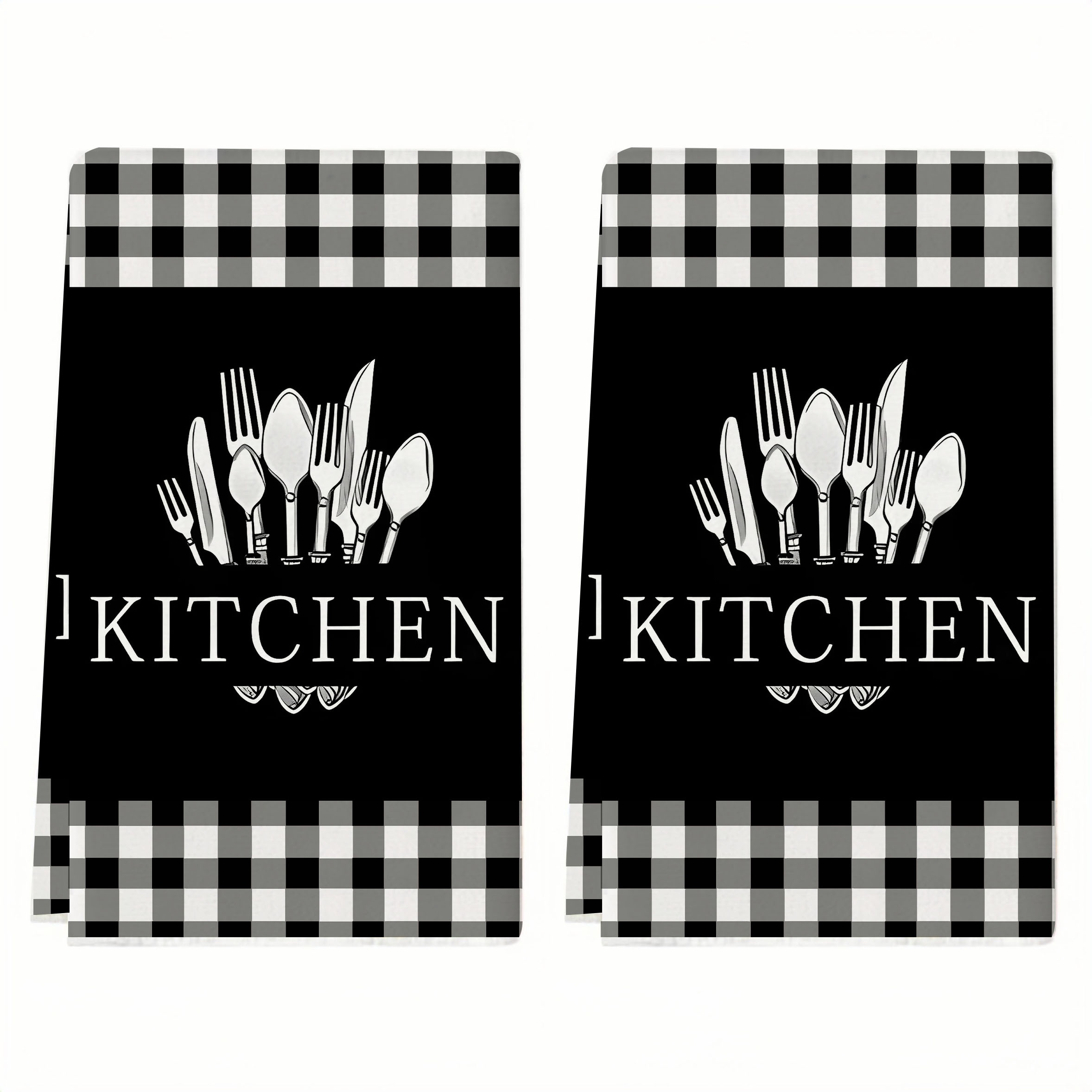 

2pcs - Microfiber Kitchen Towels - , Absorbent Dish & Towels For Cooking, , And Cleaning - Housewarming, Day, Or