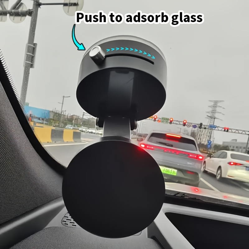 portable foldable magnetic phone stand for car and home