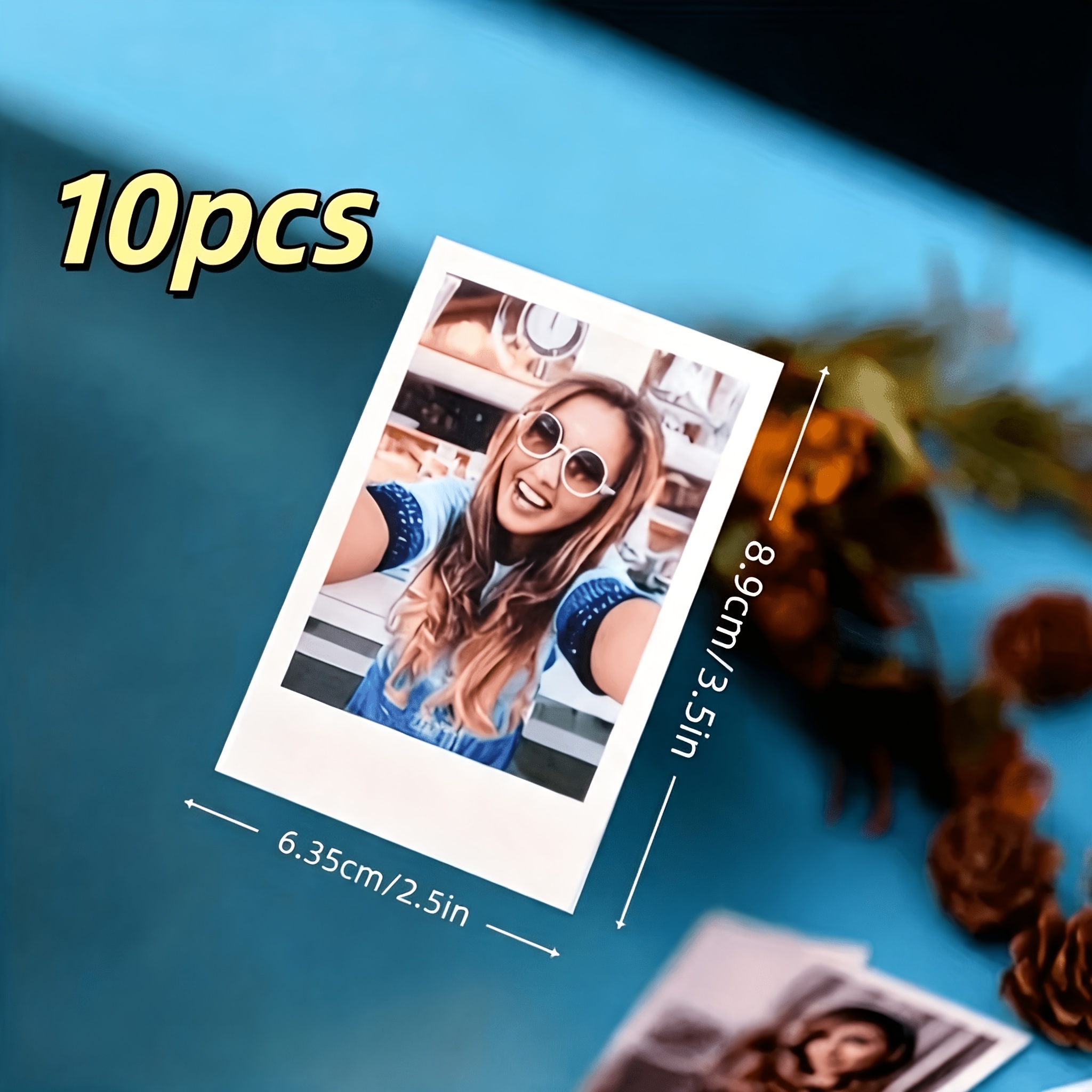 TEMU Personalized Polaroid Photo Print-custom Album Style With Your Own Photos, Diy Instant Photo Gifts For , Family-frameless Photo Frame