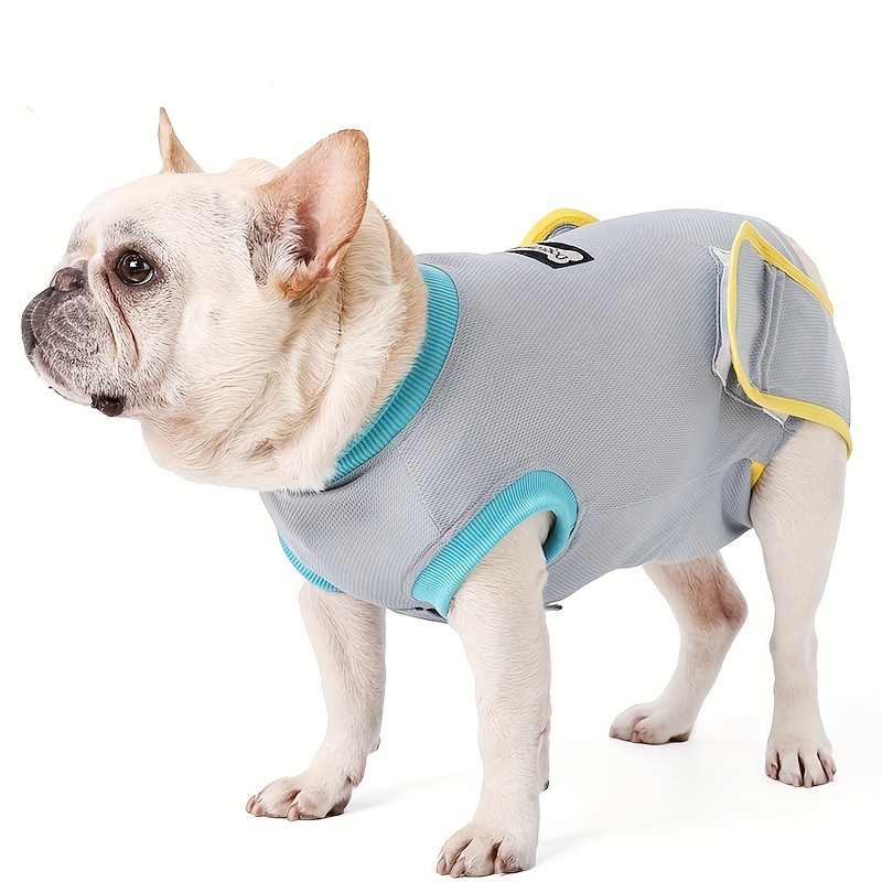 Pet Recovery Suit For Dogs With Binding Design To Prevent Licking And  Suitable For Postoperative Care And Weaning Dog Clothes - Pet Supplies -  Temu