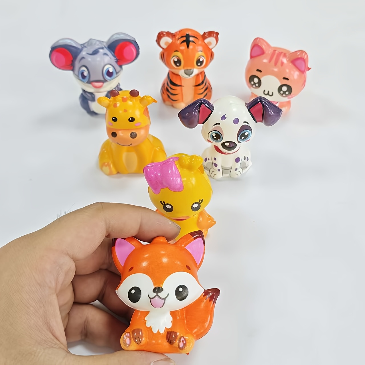 6/12/24pcs Random Color Squishy Toy Set for Kids