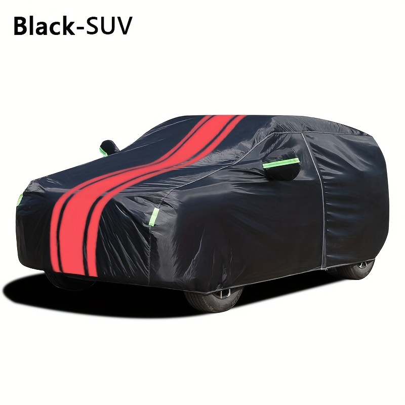 item picture heavy duty suv cover waterproof all weather full exterior cover outdoor sun uv protection with zipper fit for suv jeep mpv up to 178 inch