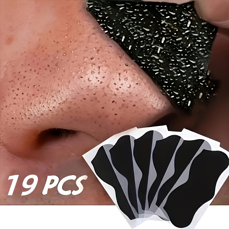 

19pcs Pore Cleansing Nose Strips For , Alcohol-free, Suitable For All Skin Types - Cleanses And Purifies Skin