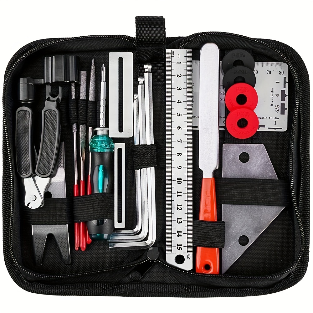 11 Pcs/Pack Guitar Repairing Maintenance Kit Guitar Ukulele Violin Convenient Re