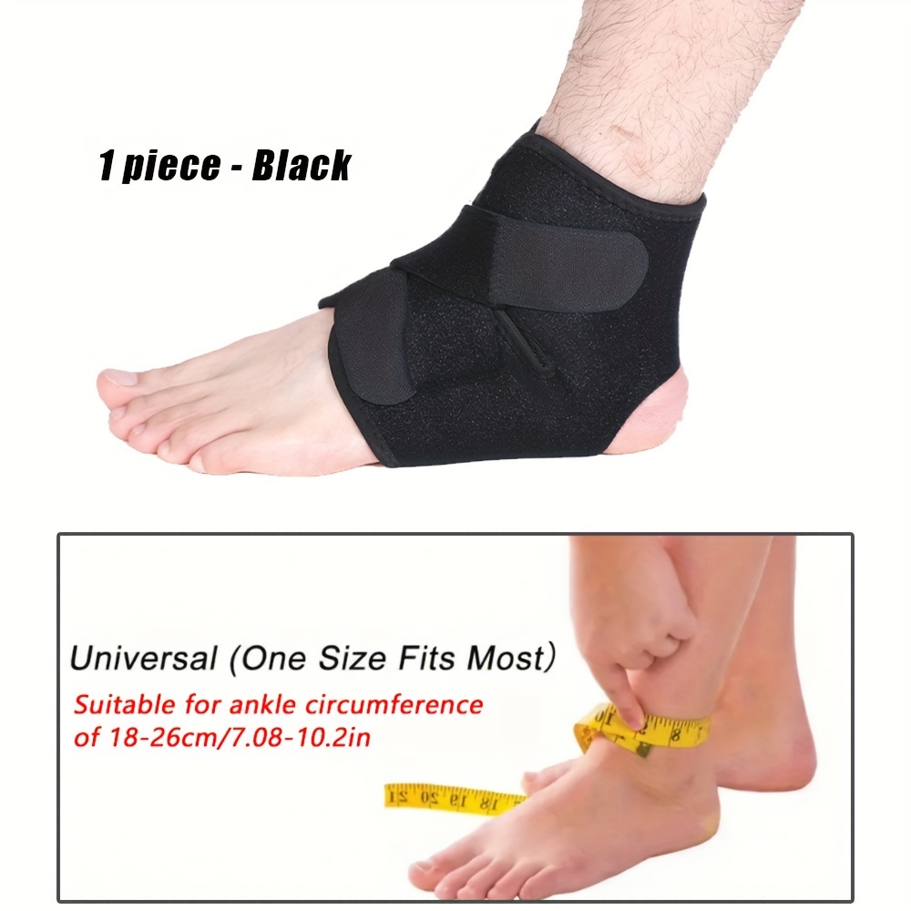 1pc Adjustable Ankle Compression Band, Ankle Support Brace, Men And Women's Ankle Wrapping Support For Running, Basketball, Volleyball