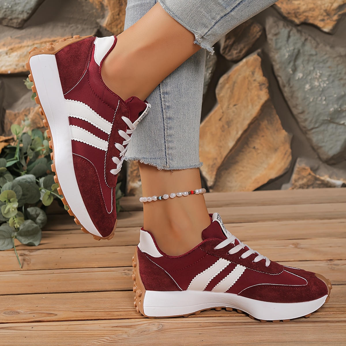 TEMU Women's New Small Waist Fashion Casual Sneakers, Casual Shoes For Women, Sneakers For Women, Everyday Shoes, Stylish Sneakers, Trendy Sneakers,