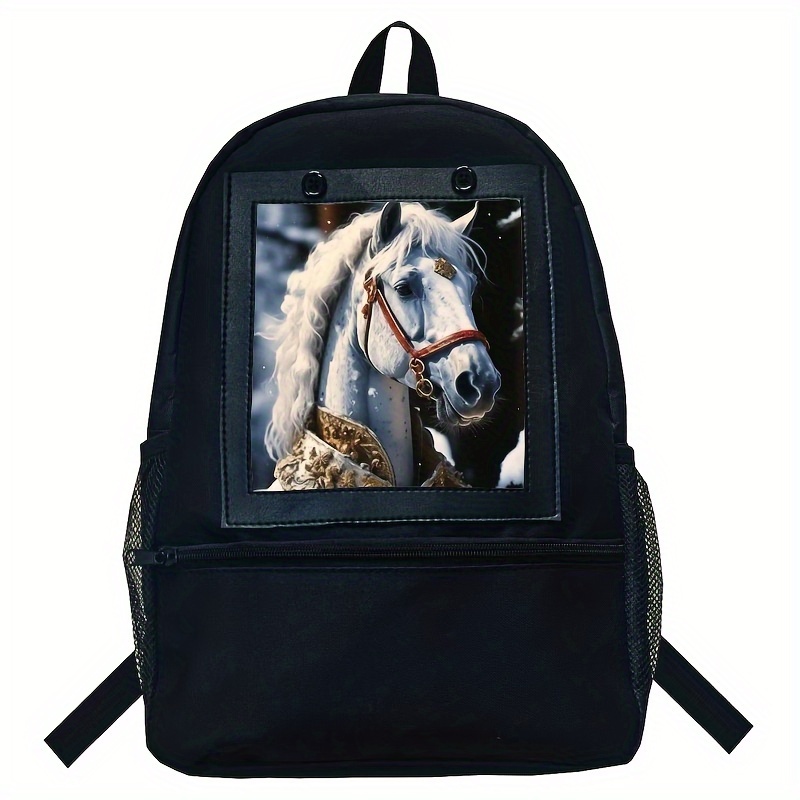 Horse print backpack online