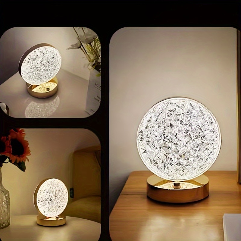 Mushroom Table Lamp 3 Color Adjustable Brightness Cordless - Temu