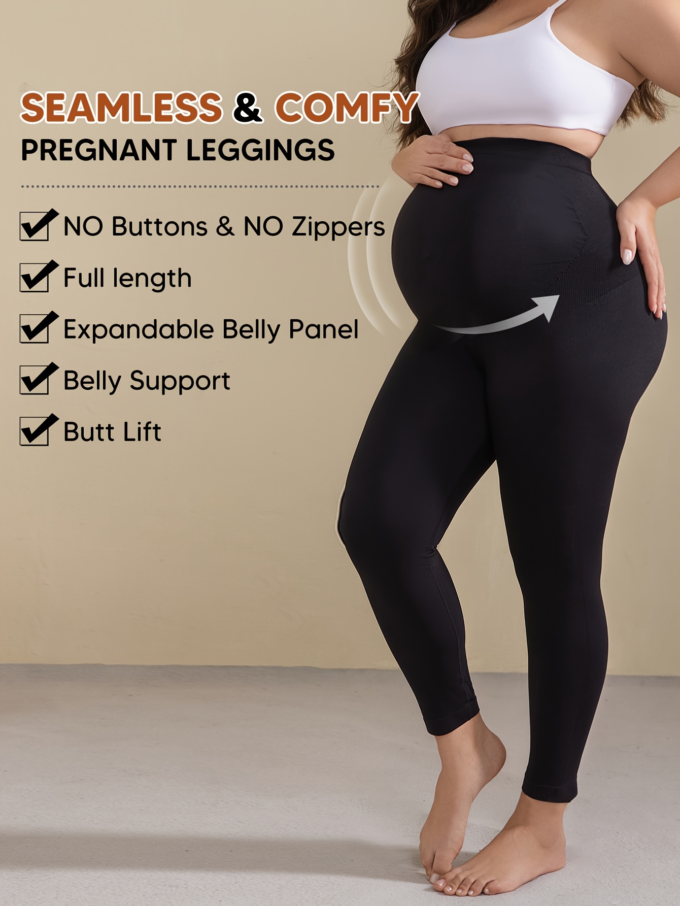 Maternity Clothes Leggings Para Embarazadas Maternity Support