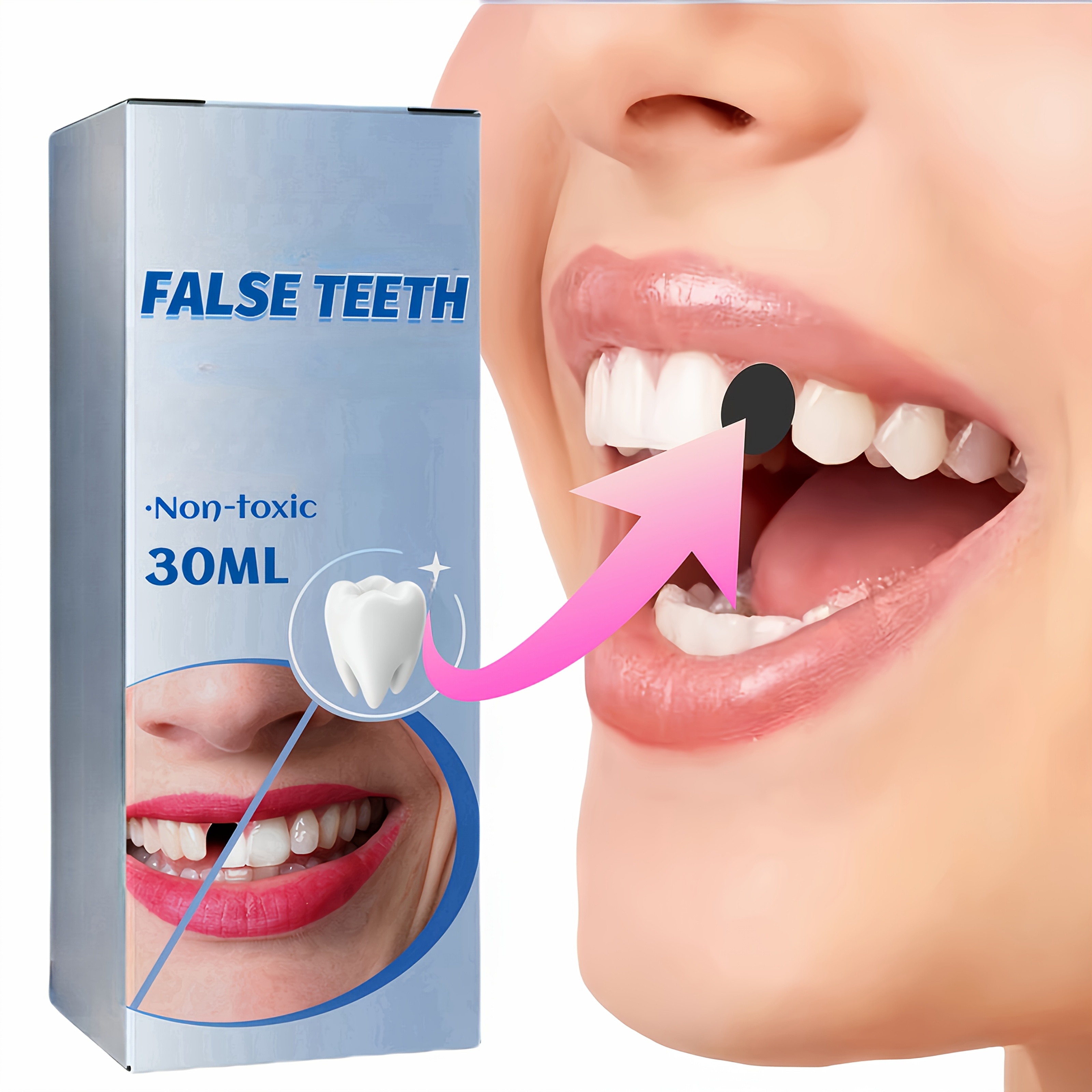 diy dentures suitable for decorating fashion decorative items adjustable dentures   unisex suitable for everyday and dating perfect gift   items braces
