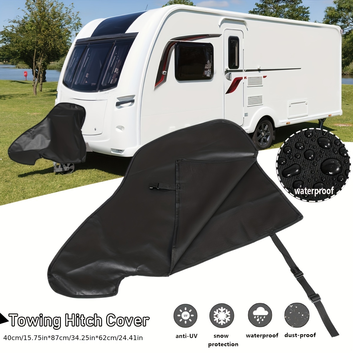 

Jeeaki Pvc Towing - Universal Fit Rv & Trailer , -uv