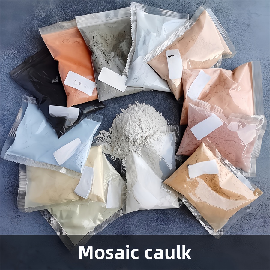 

Mosaic Special Color Caulk Agent Handmade White Crystal Caulk Mud Waterproof Moisture-proof Tile Beauty Sewing Agent Hook Seam