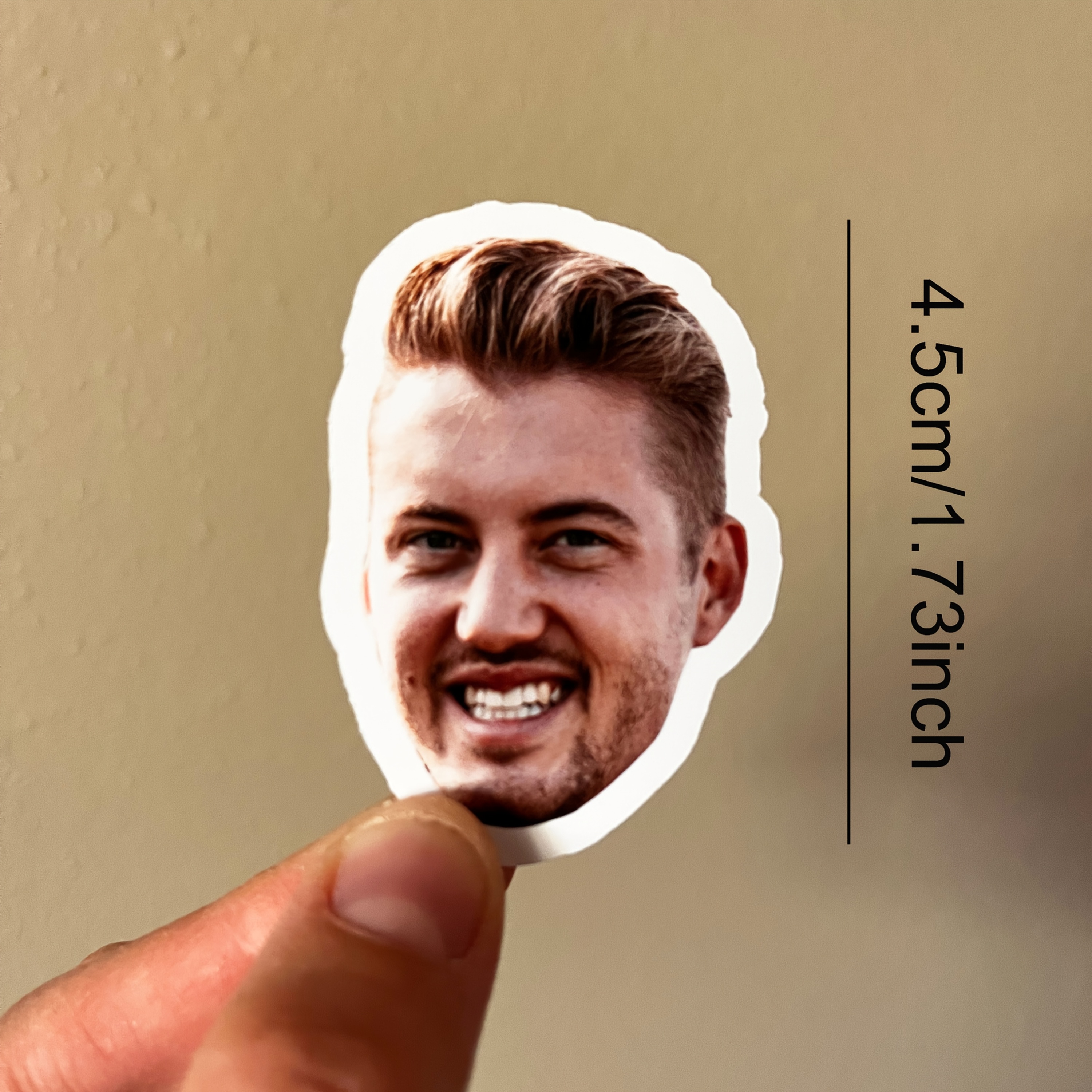 E-shop 20/40 Stück individuelle Foto-/Namens-/Logo-Transferaufkleber – Ideal für Tassen, Notizbücher, Hochzeits- Firmenpräsente, Haustier-