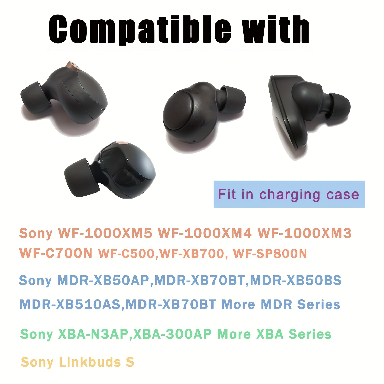 Wf 1000xm5 Wf1000xm4 Vs Wf1000xm3 Pairs Ear Tips For Sony