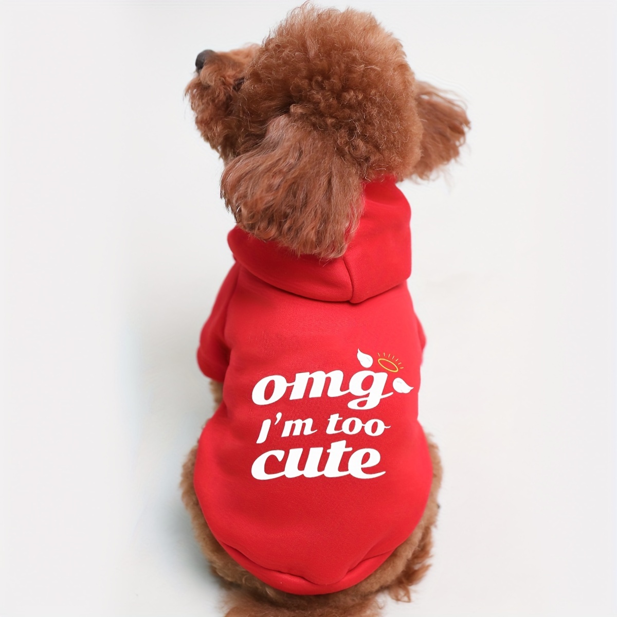 

Pet - Polyester , , - For , Toy & Small Breeds - 'omg I'm Too ' , - Shedding