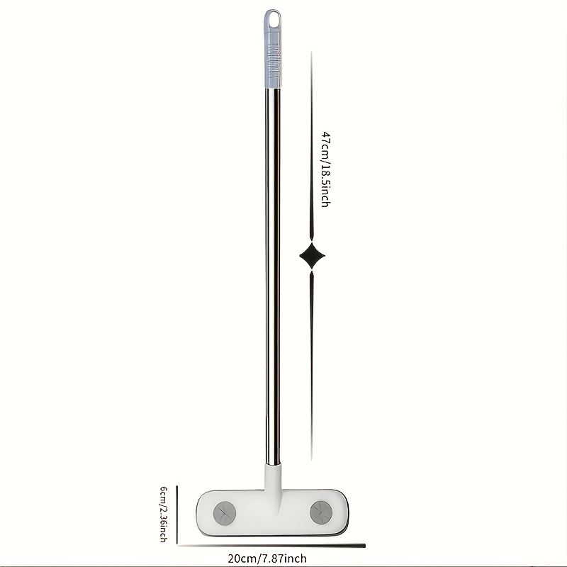 TEMU Cleaning Brush, Suitable For Screen Windows/glass, Pet Hair Remover - Reusable Home Tool With Adjustable Length Double Rod | Perfect Gift :