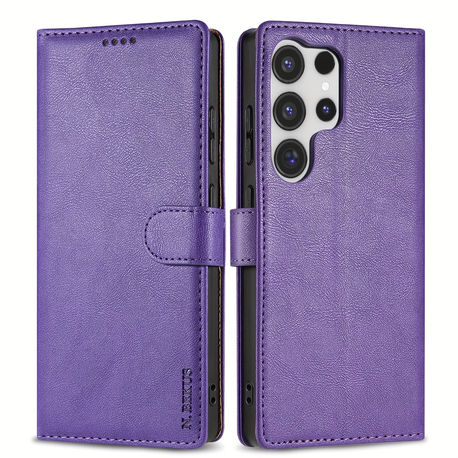 phone case synthetic leather case for samsung galaxy s26ultra s25 s24 s23 s22 s21 ultra s20 fe 5g with card holder kickstand flip cover phone wallet bag
