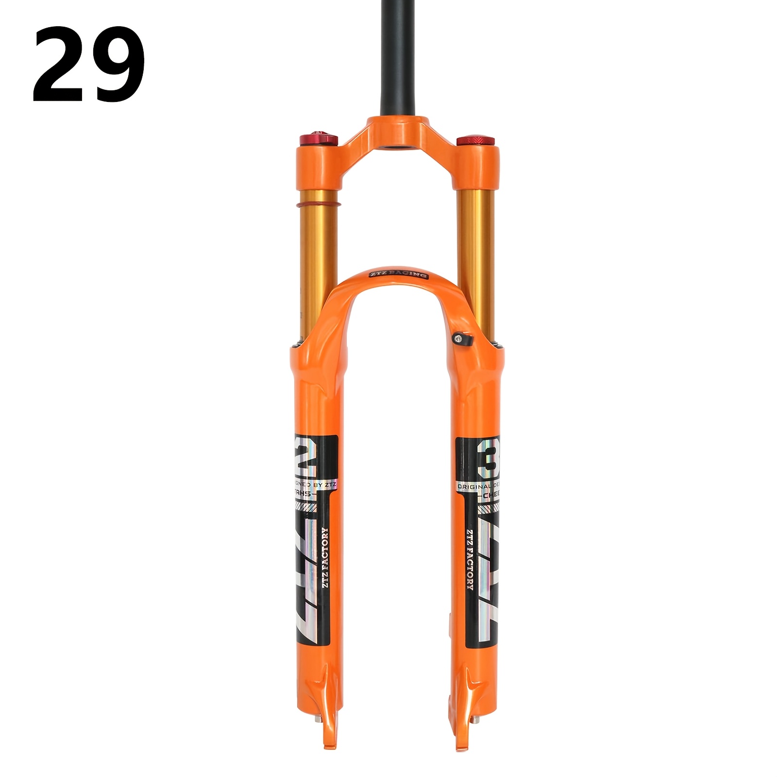ztz mountain front fork air pressure shock absorber fork fork bicycle additions aluminum   27 5 29
