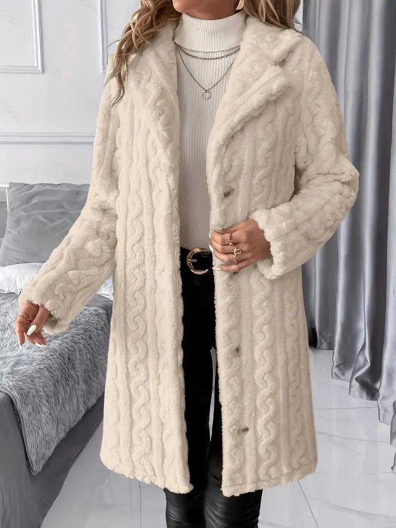 manteau en fausse fourrure pour femmes Détails du produit 7