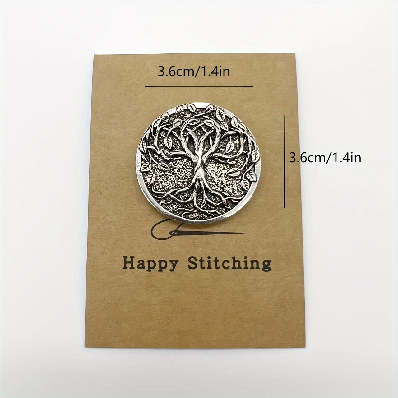 1pc Tree Of Life Magnetic Needle Holder - Ideal For Cross Stitch & Embroidery, Perfect Mother's Day Gift For Craft Enthusiasts