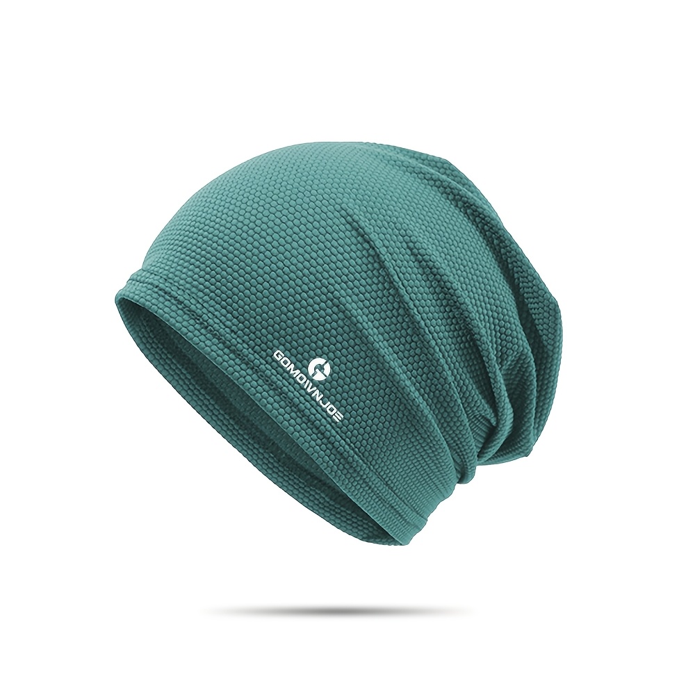 Autumn/winter Solid Color Quick-dry Brimless Beanie, Outdoor Cycling Sports Pullover Headscarf, Unisex, Lightweight And Breathable