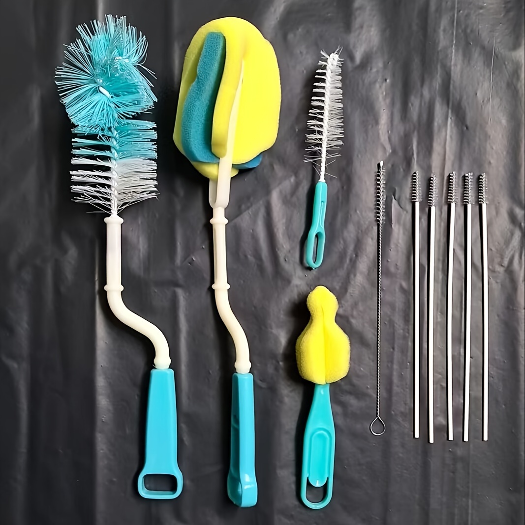 Ensemble De Brosses À Biberon En Silicone À Rayures Brosse À - Temu Canada