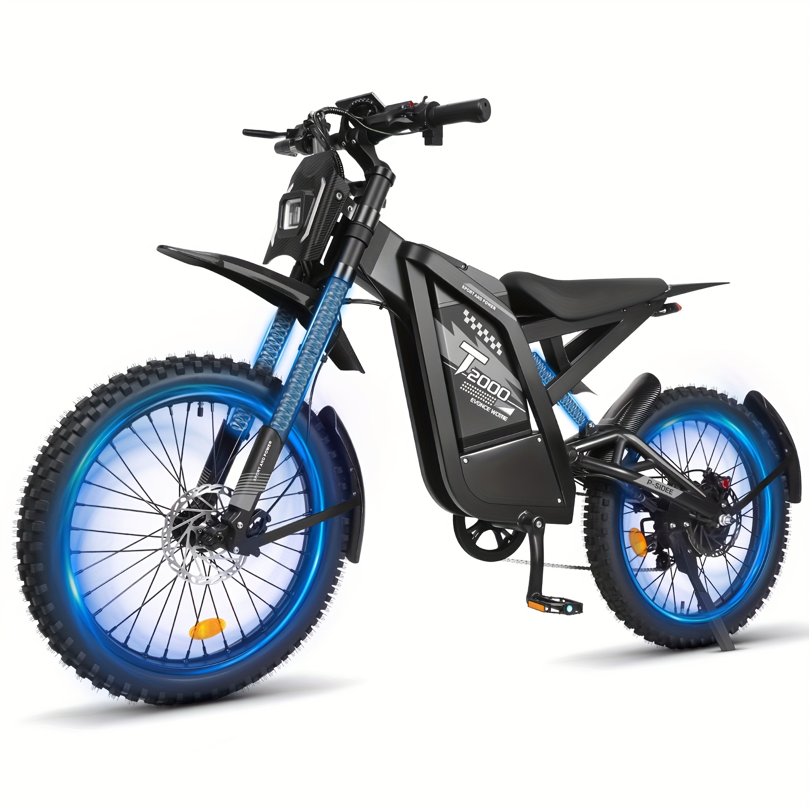 electric bike electric dirt bike electric bike for adults 19mph 80 mile range commuter e bike with 48v 30ah removable battery   sturdy build adult   ebike Product details 6