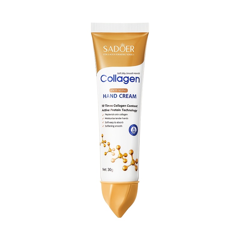 Hydrating Collagen Hand Cream 1- 3pcs, Moisturizing Skincare, Make Skin -looking, For Types Hypoallergenic - Ideal For Dry Autumn & Winter