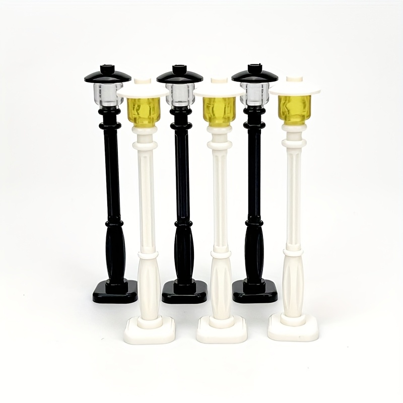 2pcs Street Light Building Blocks Set for Halloween Decor