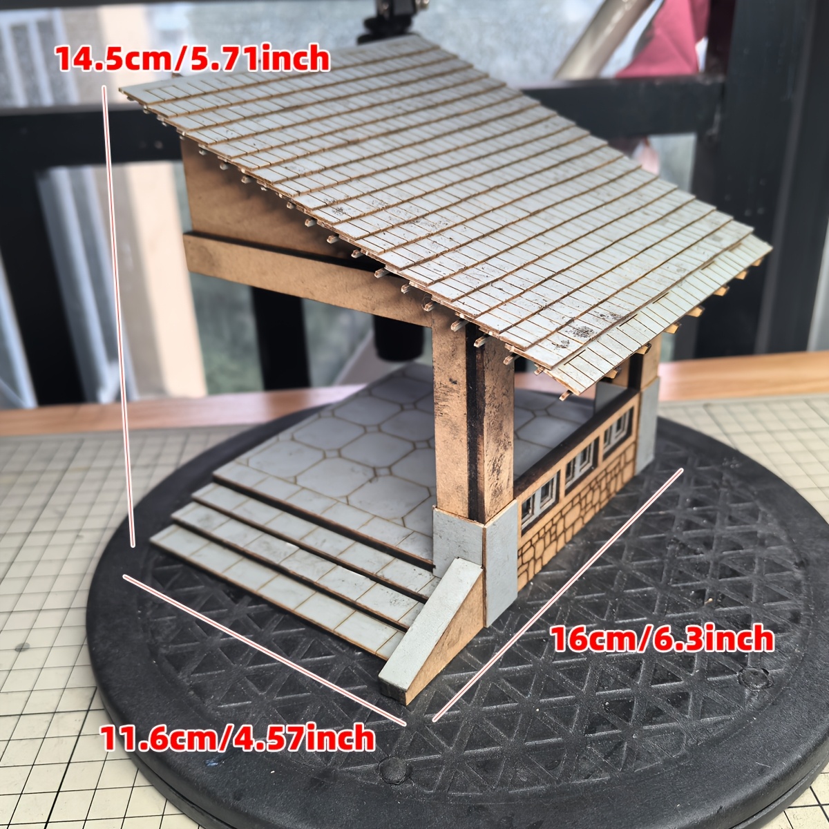 Assembly Architectural Model Sand Table Pavilion Kit