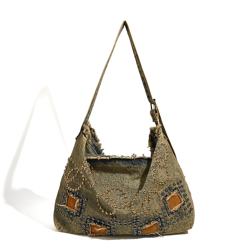 バッグ archive grunge studs shoulder bag brown バッグ archive grunge studs shoulder bag brown バッグ archive