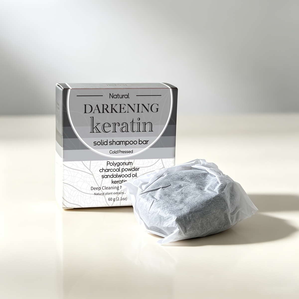 1/3pcs Gray Hair Reverse Bar Soap Mane Gray Reverse Bar
