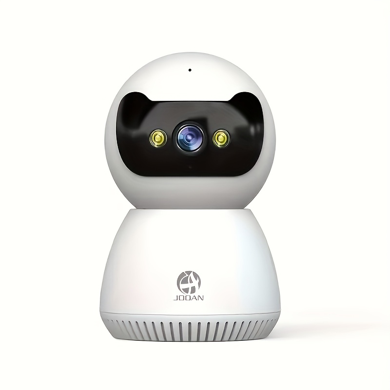 TEMU Caméra Intelligente PTZ d'Intérieur JOOAN, Vision en Couleurs + Automatique + WiFi Bi-Bande 5G, Alarme et Lumineuse + Détection de Mouvement +