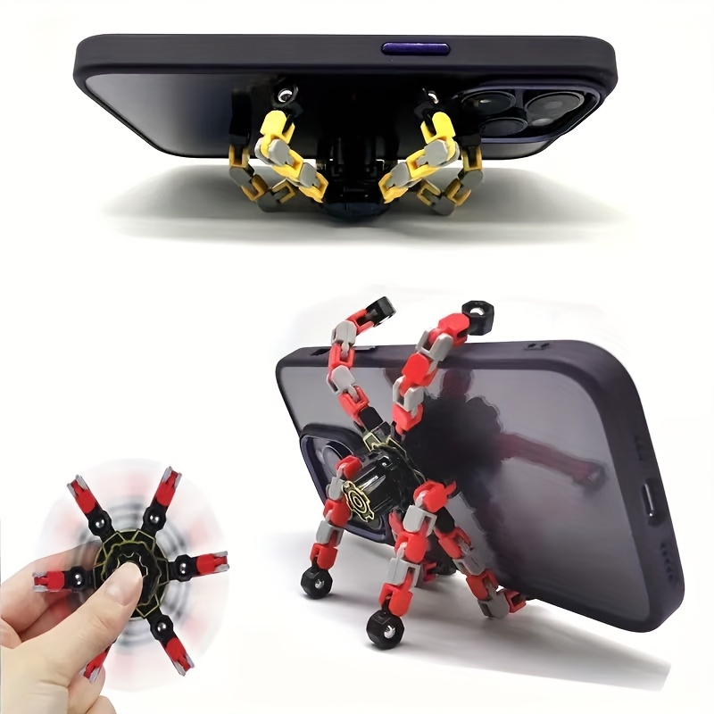 Transformable Fidget Spinner Toy for Kids - Glow in the Dark