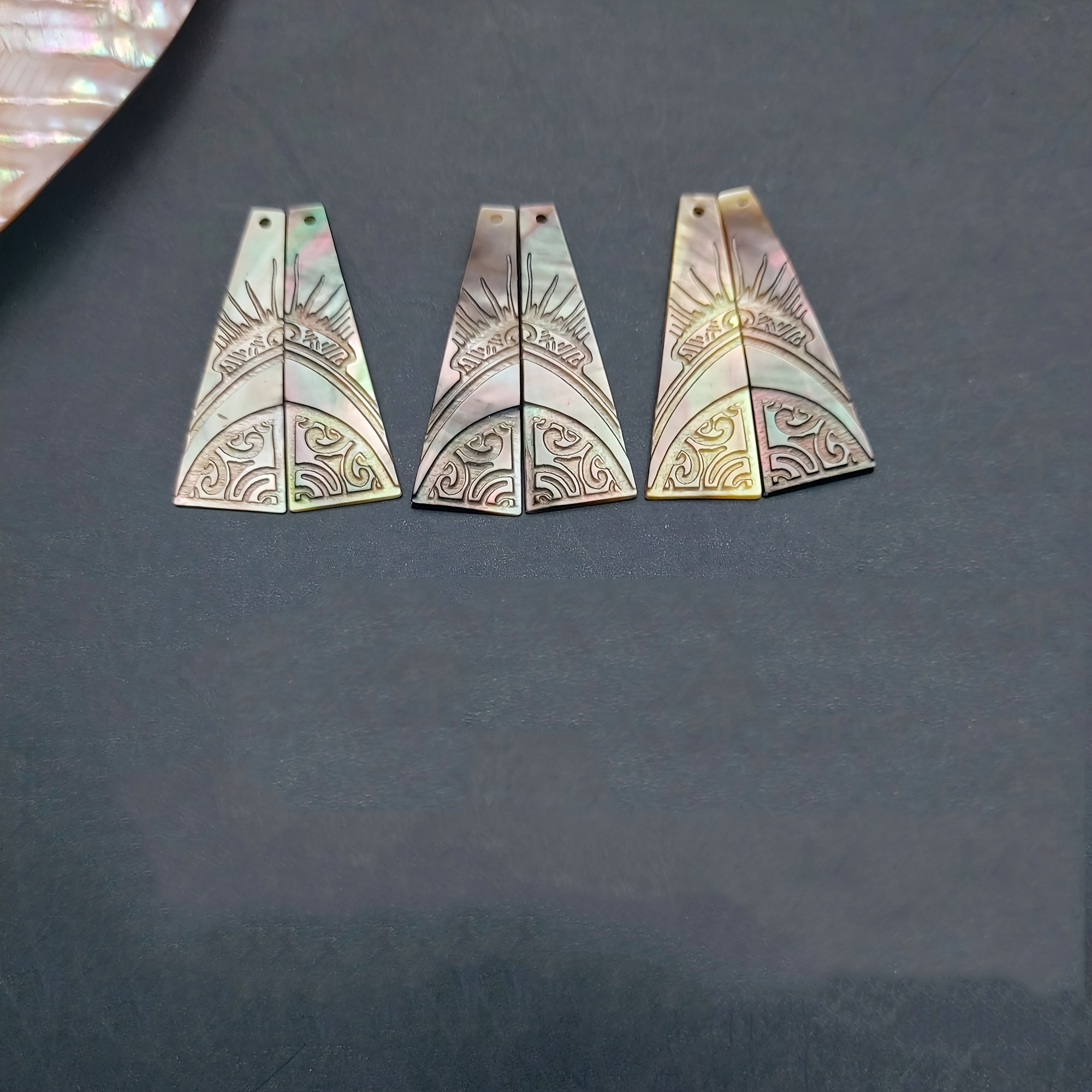 6pcs Elegant Pendants, Hawaiian Ocean- For Earrings & Necklace Diy
