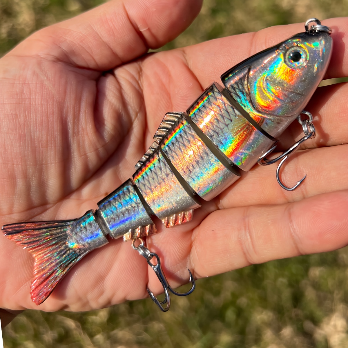 

- Swimbait , 1- Reflective -refractive- For And