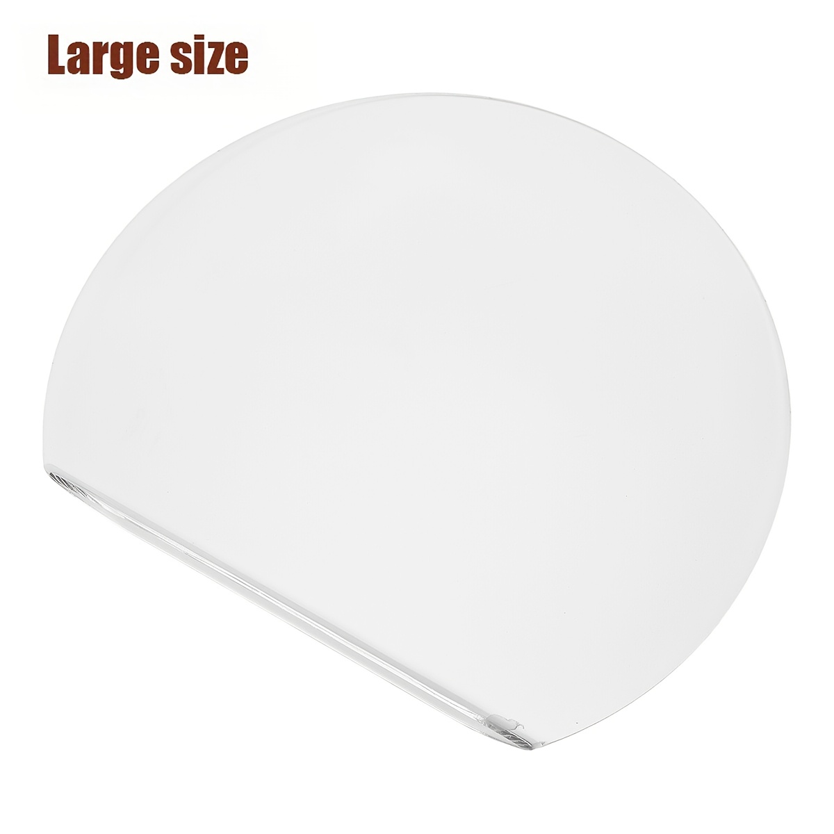 Exquisite Cutting Boards Made Of Food-grade Materials. The Semi- Is Used For Cutting Fruits . The Acrylic Cutting Board With A Countertop Lip With (6 Anti-slip Patches For Each Piece)