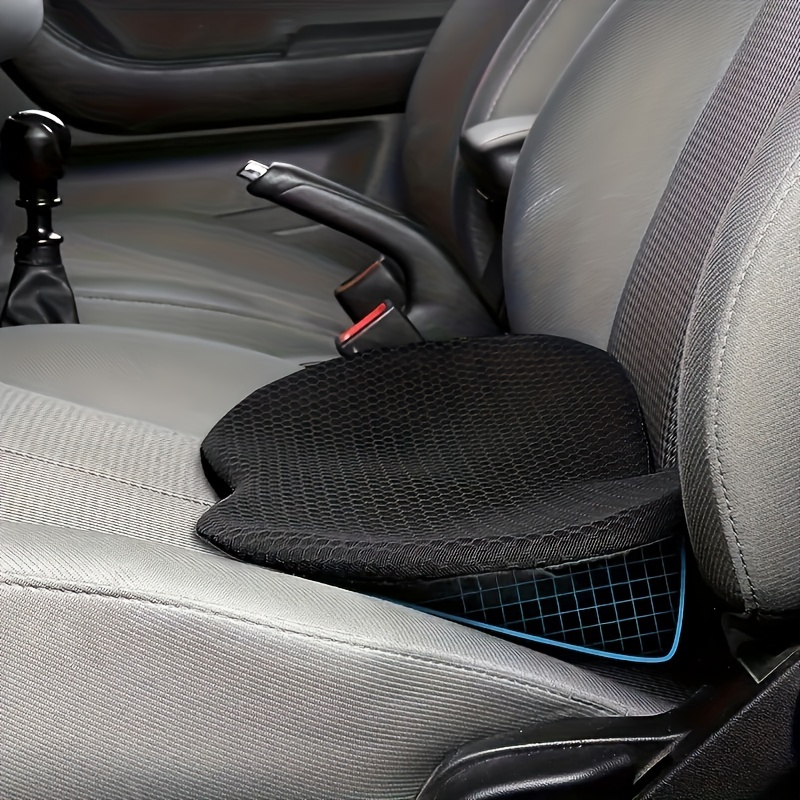 1   de asiento ergonómico de espuma viscoelástica para coche - diseño  , comprimible y   para el asiento inferior,  , limpieza localizada, lavable a máquina - uso   como asiento o lumbar