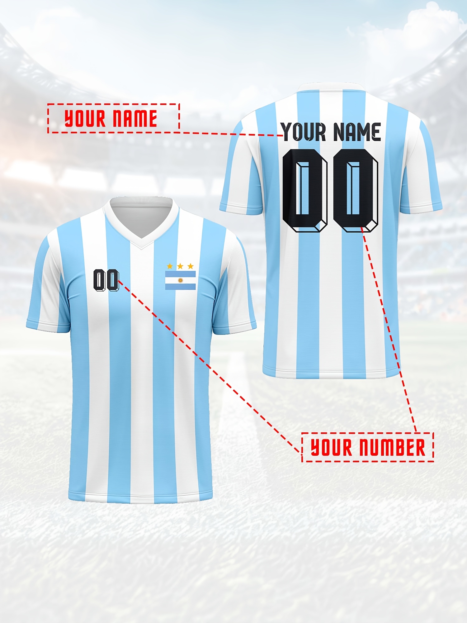 Shirt World Soccer Shop Toddler Argentina Jersey Official