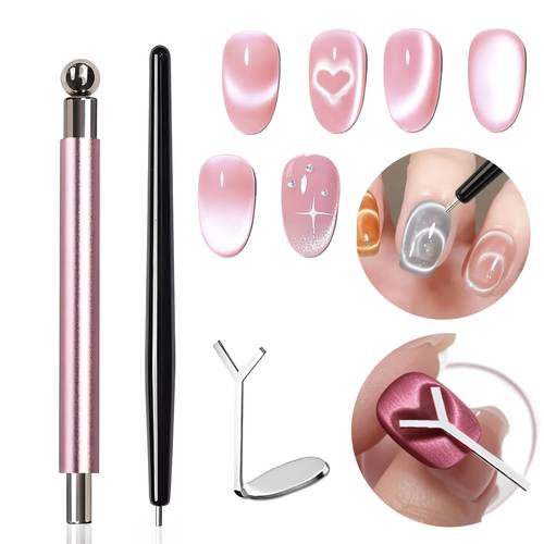 set of tools for nail art including gel for car eye designs for nail technicians and nail supplies